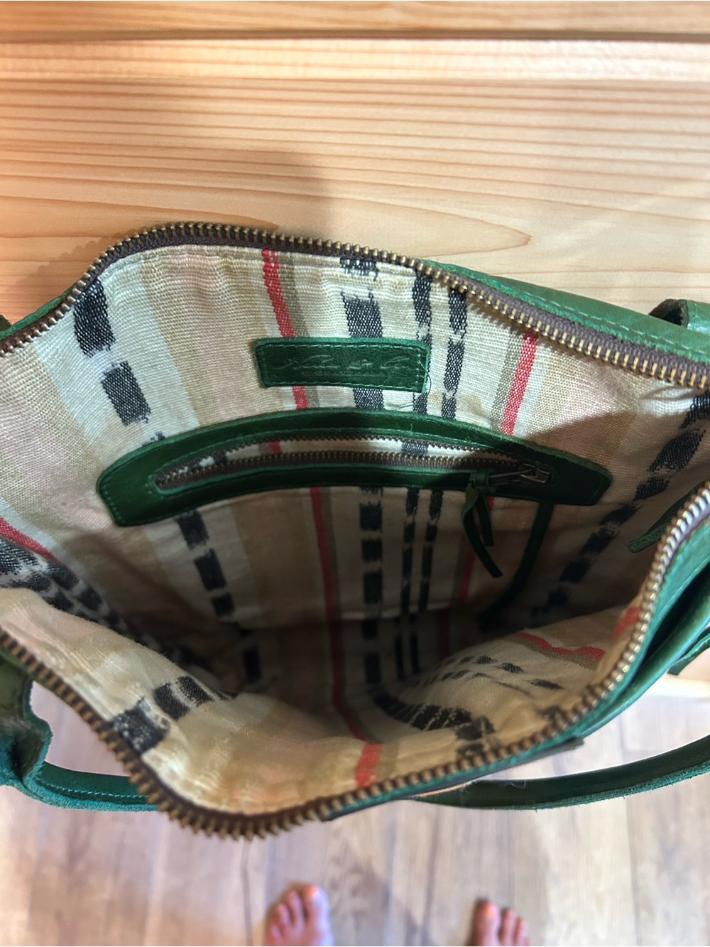 Nena & Co fringe leather tote - Picture 4 of 5